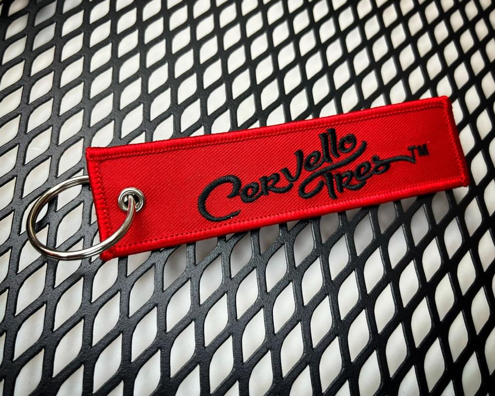 custom remove before flight keychain