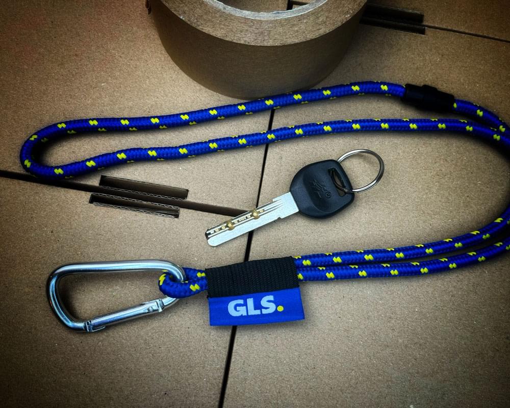 lanyard lang mit karabiner