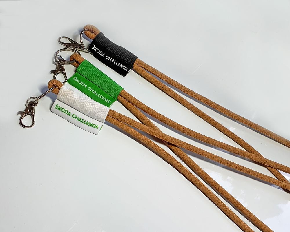 Personalisierte lanyard cork logo